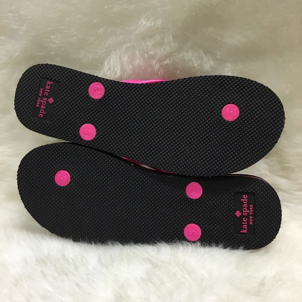 Kate Spade Polkadot Flip Flops - Picture 5 of 7